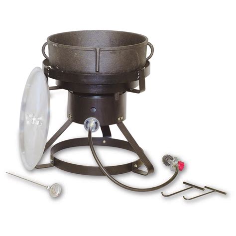 Cajun Classic - <b>5</b> <b>Gallon</b> <b>Pot</b> Lid. . 5 gallon cast iron pot